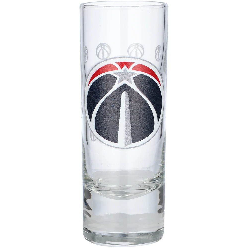 Washington Wizards 2.5oz. Satin-Etched Tall Shot Glass