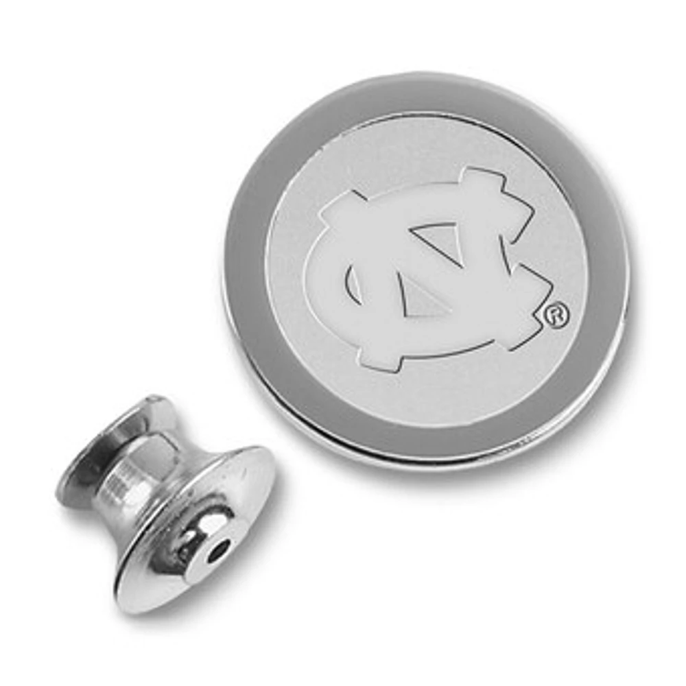 North Carolina Tar Heels Silver Lapel Pin