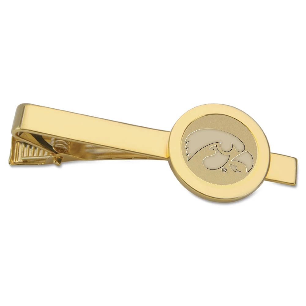 Iowa Hawkeyes Gold Team Tie Bar