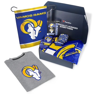 Los Angeles Rams Fanatics Pack Tailgate Game Day Essentials T-Shirt Gift Box - $107+ Value