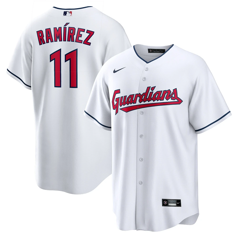 Men's Nike José Ramírez White Cleveland Guardians Replica Player Jersey