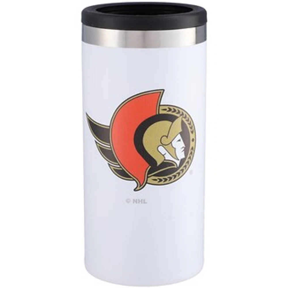 Ottawa Senators Team Logo 12oz. Slim Can Holder