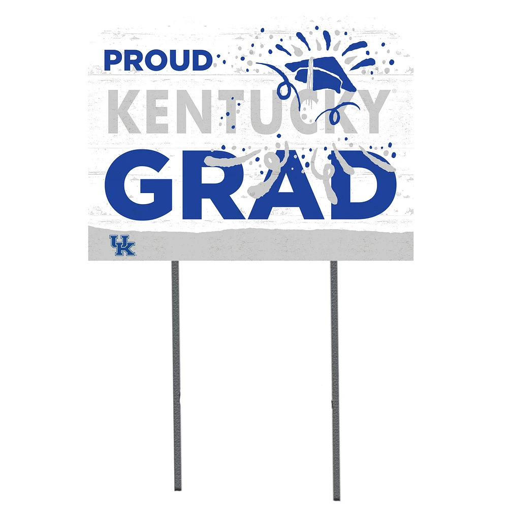 Kentucky Wildcats 18'' x 24'' Proud Grad Yard Sign