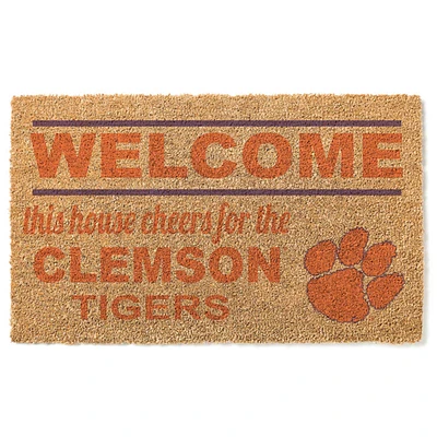 Clemson Tigers 18" x 30" Welcome Doormat