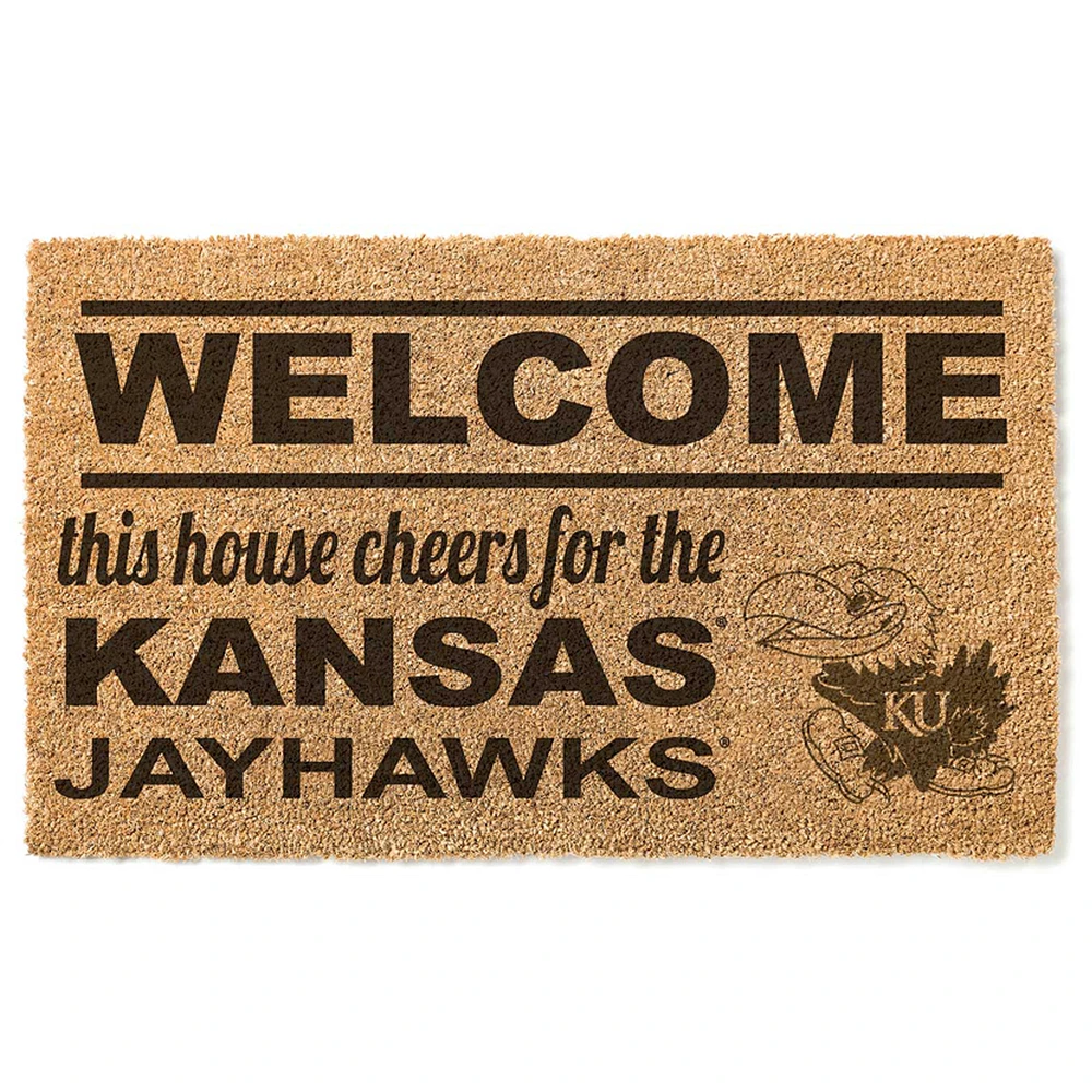 Kansas Jayhawks 18" x 30" Welcome Doormat