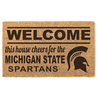 Michigan State Spartans 18" x 30" Welcome Doormat