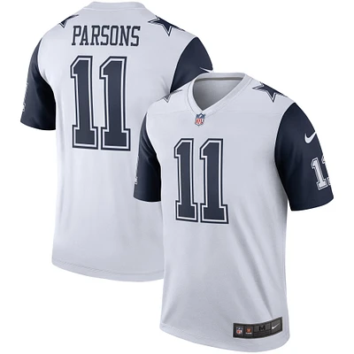 Men's Nike Micah Parsons White Dallas Cowboys Legend Player Performance Top