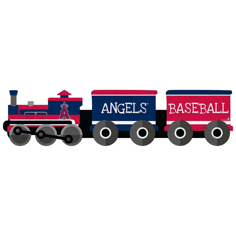 Los Angeles Angels 6'' x 24'' Train Cutout Sign