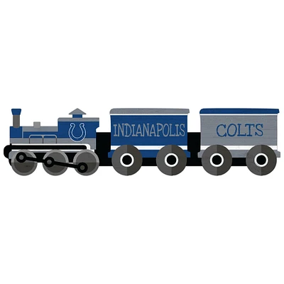 Indianapolis Colts 6'' x 24'' Train Cutout Sign