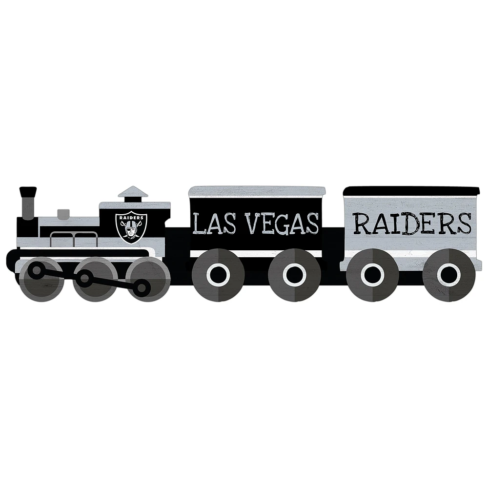 Las Vegas Raiders 6'' x 24'' Train Cutout Sign