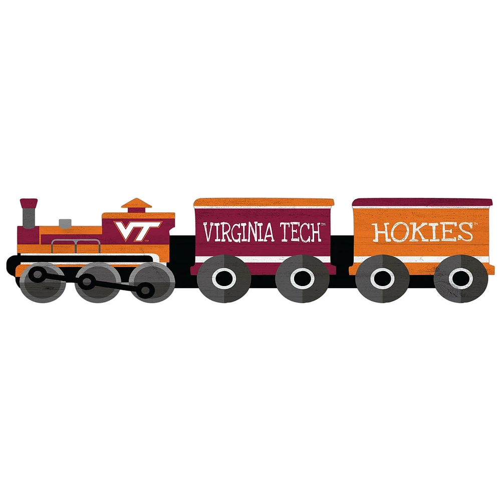Virginia Tech Hokies 6'' x 24'' Train Cutout Sign
