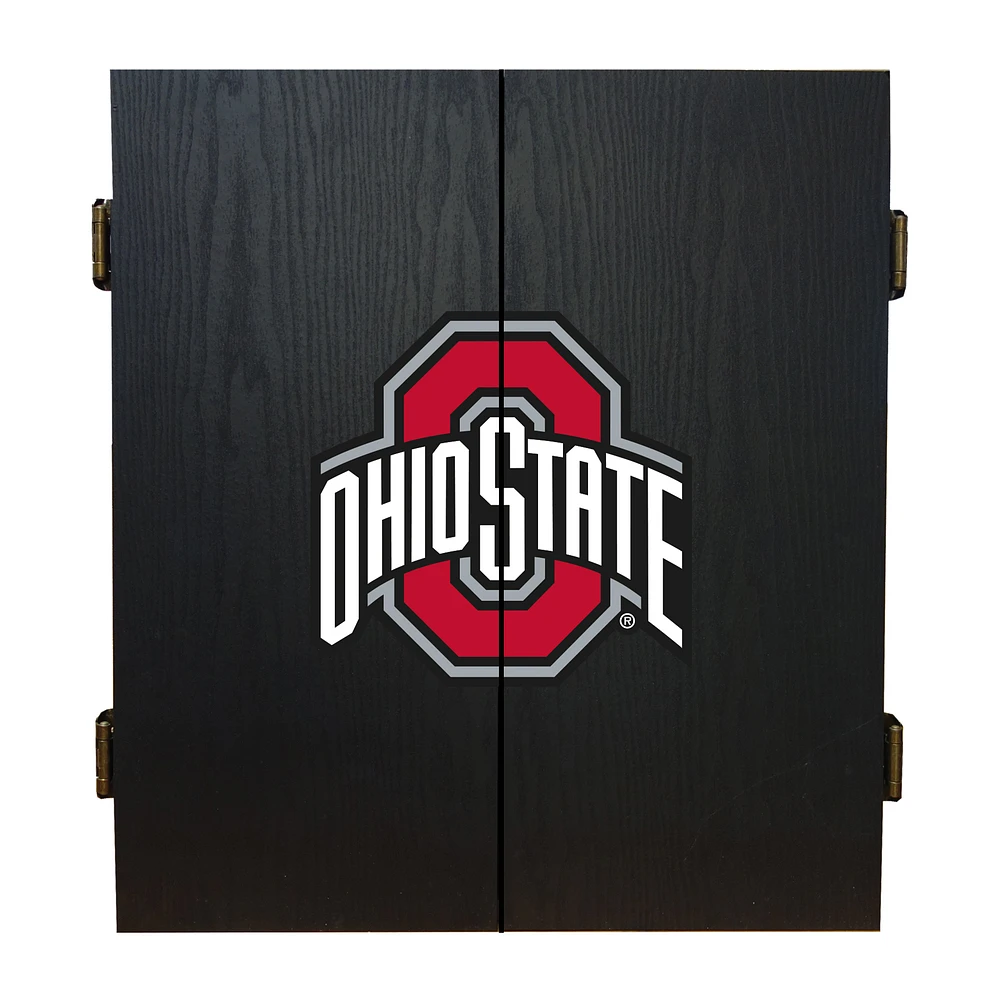 Imperial Ohio State Buckeyes Fans Choice Dartboard Cabinet