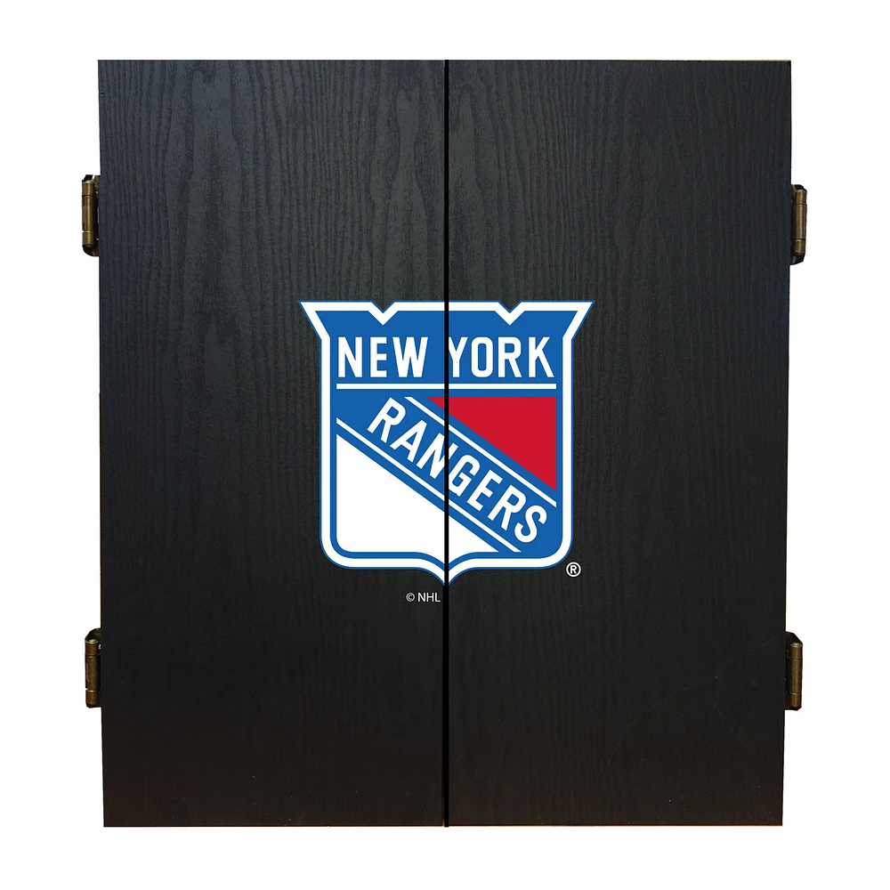 Imperial New York Rangers Fans Choice Dartboard Cabinet