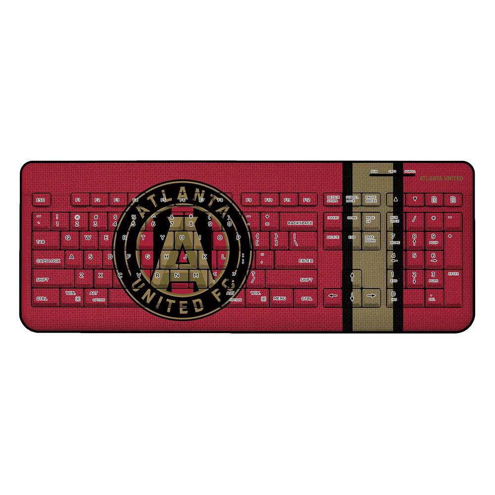 Atlanta United FC Team Stripe Wireless Keyboard