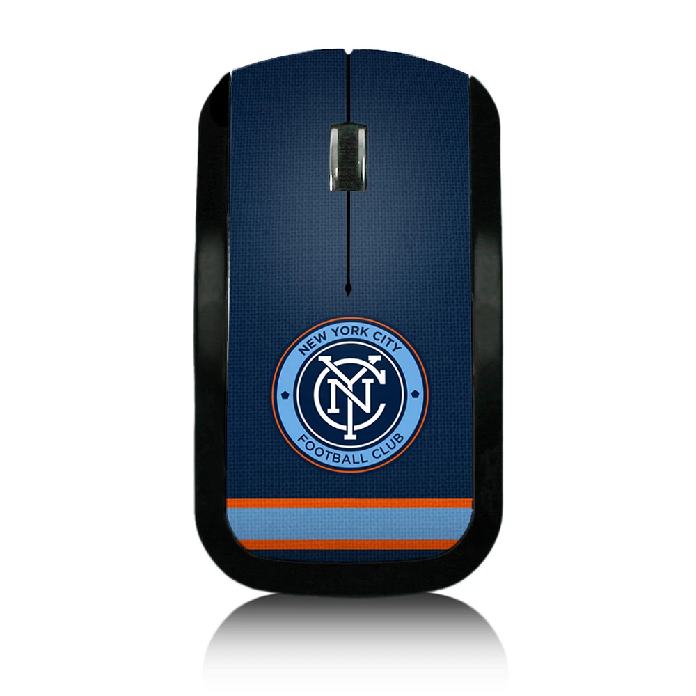 New York City FC Team Stripe Wireless Mouse