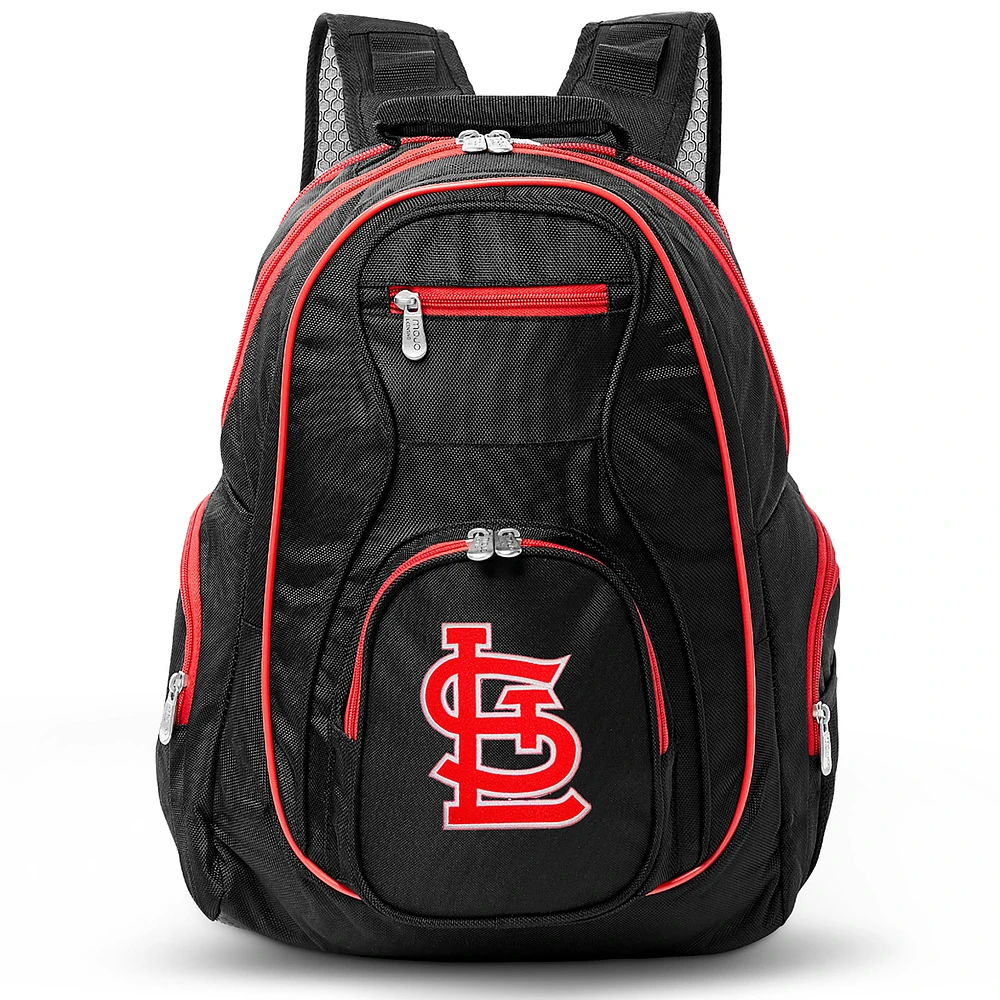 MOJO Black St. Louis Cardinals 19" Premium Laptop Backpack