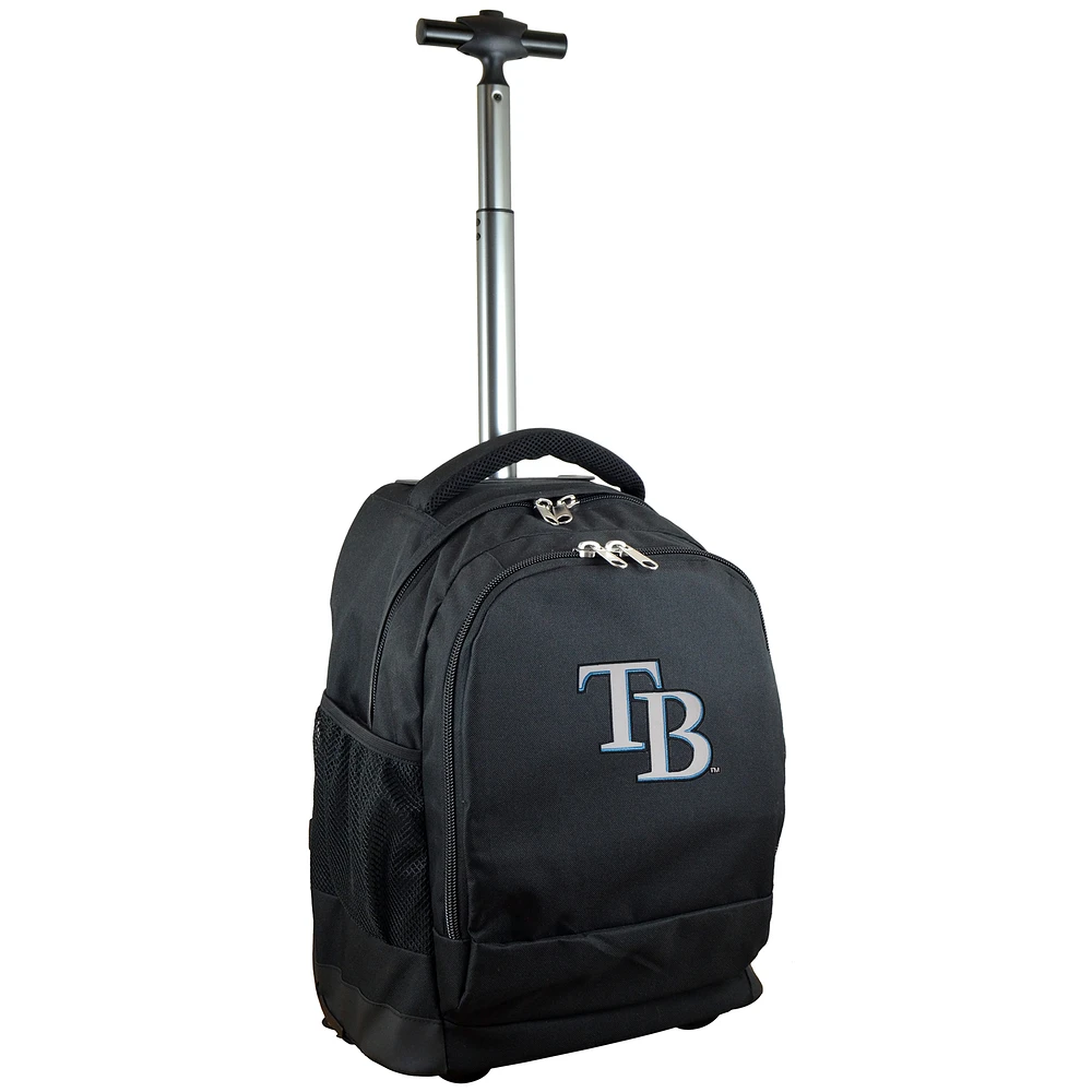 MOJO Tampa Bay Rays 19'' Premium Logo Wheeled Backpack
