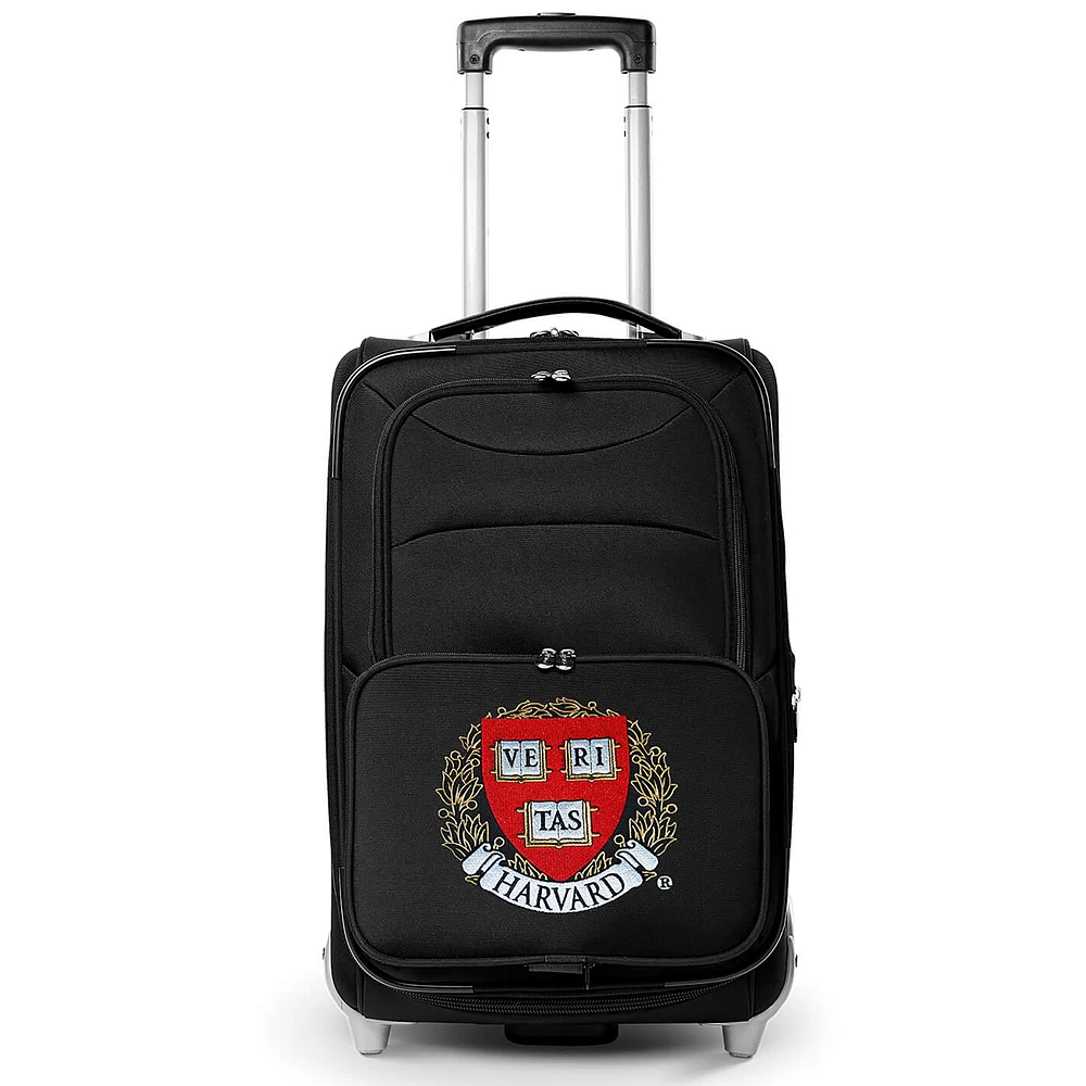 MOJO Black Harvard Crimson "21"" Carry On Softside Spinner"