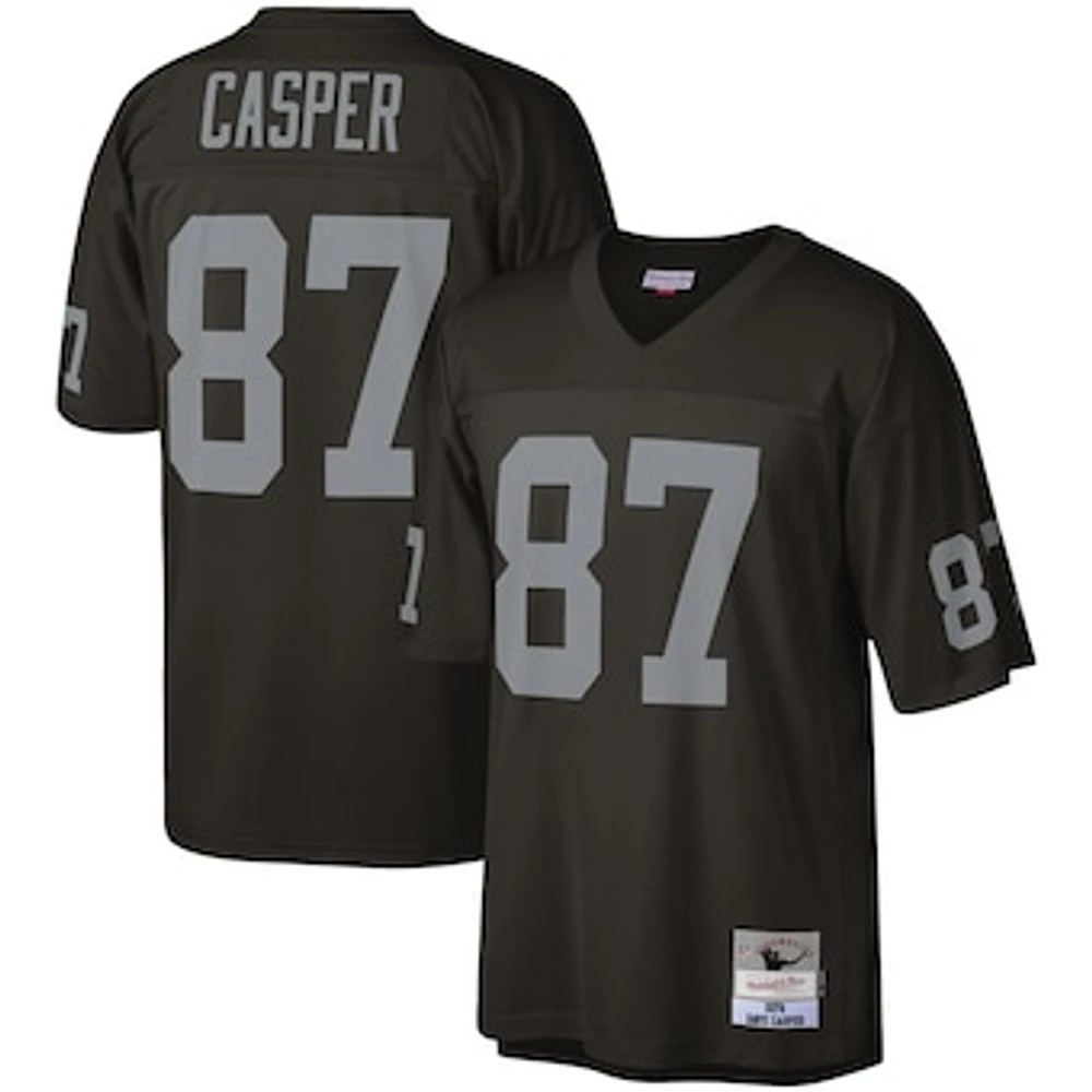 Men's Mitchell & Ness Dave Casper Black Las Vegas Raiders Legacy Replica Jersey