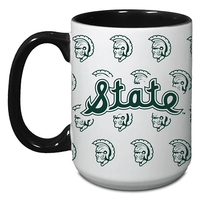 Michigan State Spartans 15oz. Vintage Repeat Java Mug
