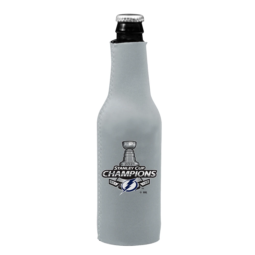Tampa Bay Lightning 2021 Stanley Cup Champions 12oz. Bottle Cooler