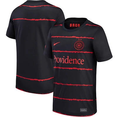 Youth Nike Black Portland Thorns FC 2021/22 Home Stadium Replica Jersey