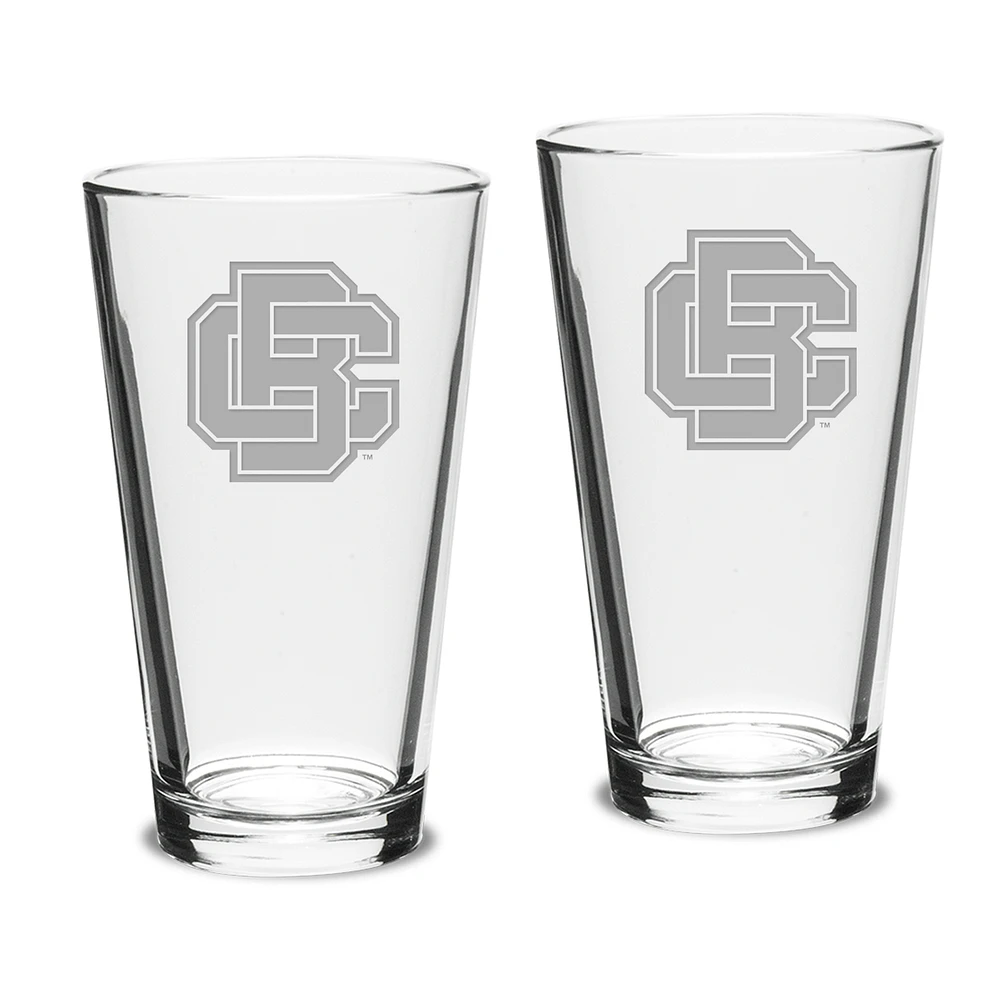 Bethune-Cookman Wildcats 2-Piece 16oz. Classic Pub Glass Set