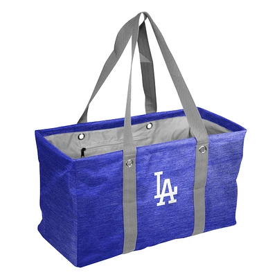 Los Angeles Dodgers Crosshatch Picnic Caddy Tote Bag