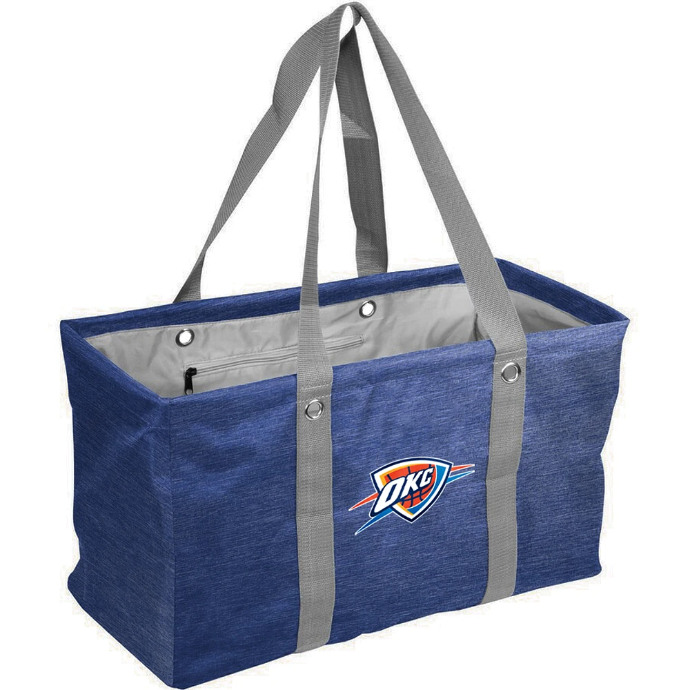 Oklahoma City Thunder Crosshatch Picnic Caddy Tote Bag