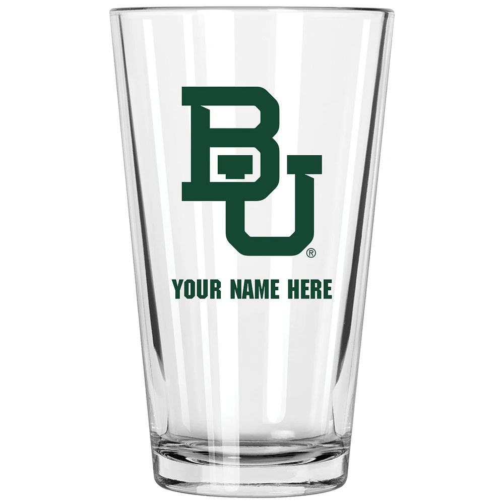 Baylor Bears 16oz. Personalized Pint Glass