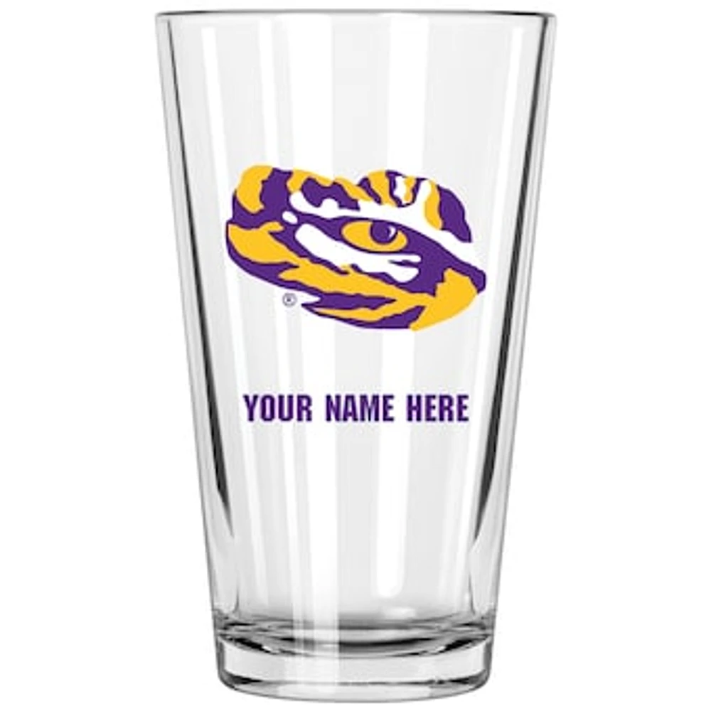 LSU Tigers 16oz. Personalized Pint Glass