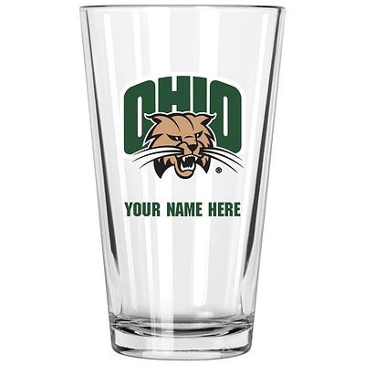 Ohio Bobcats 16oz. Personalized Pint Glass