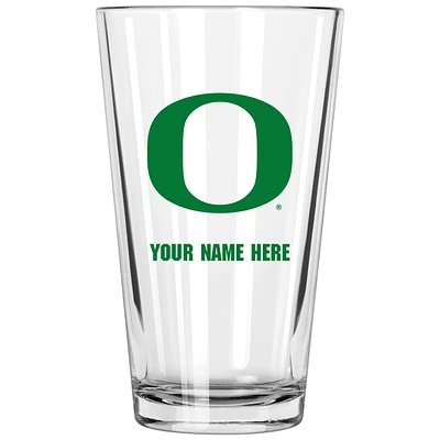Oregon Ducks 16oz. Personalized Pint Glass