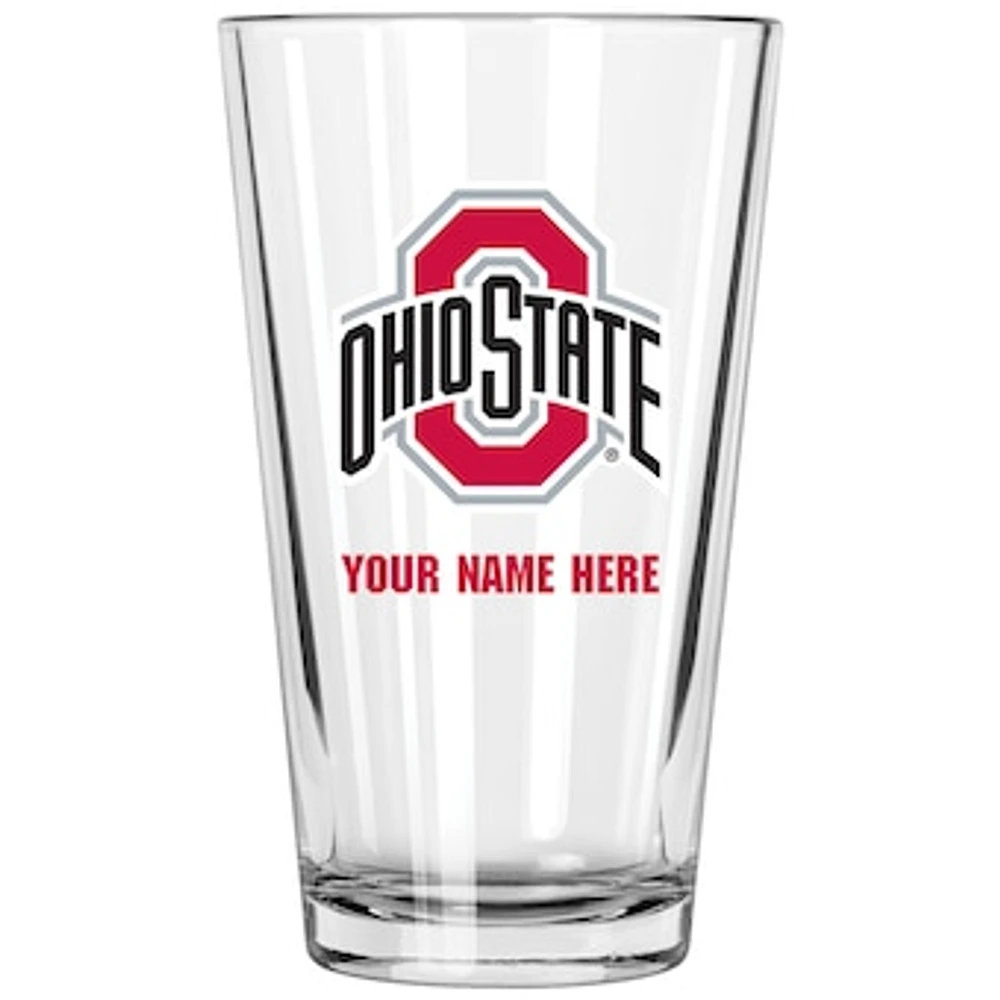 Ohio State Buckeyes 16oz. Personalized Pint Glass