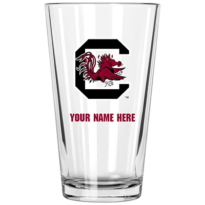 South Carolina Gamecocks 16oz. Personalized Pint Glass
