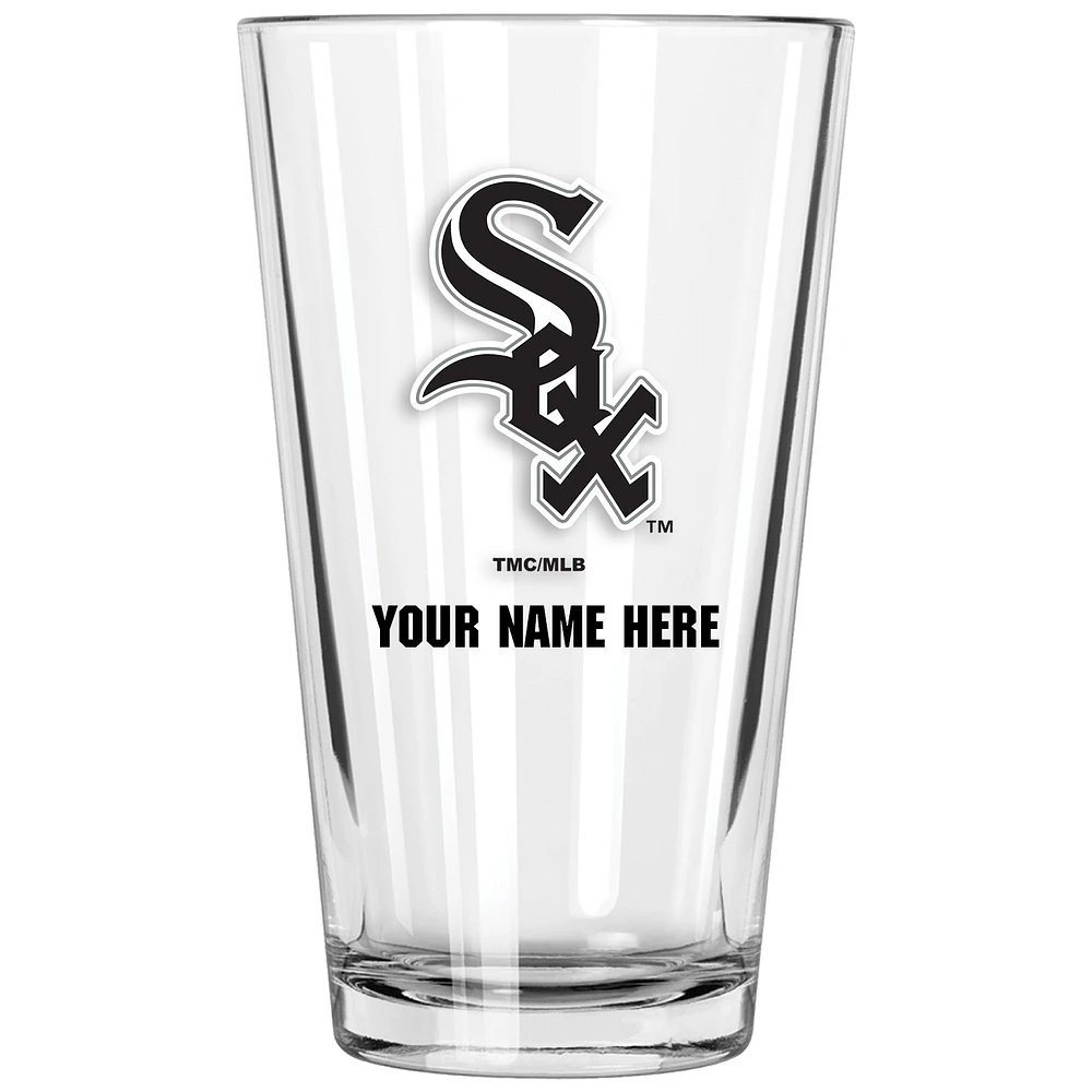 Chicago White Sox 16oz. Personalized Pint Glass
