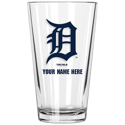 Detroit Tigers 16oz. Personalized Pint Glass