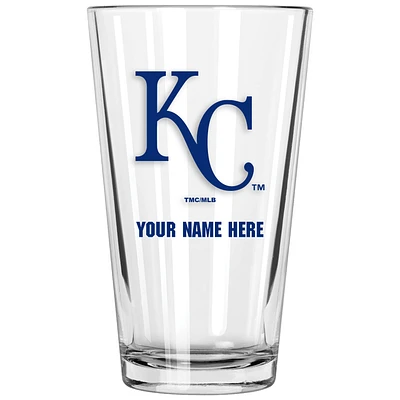 Kansas City Royals 16oz. Personalized Pint Glass