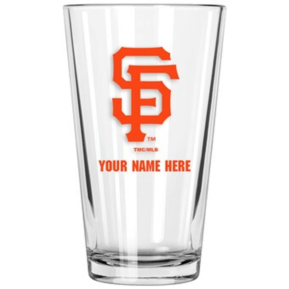 San Francisco Giants 16oz. Personalized Pint Glass