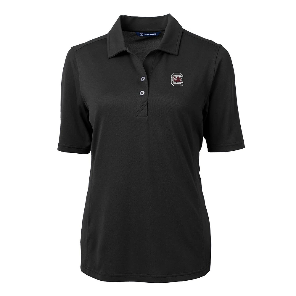 Women's Cutter & Buck South Carolina Gamecocks Virtue Eco Pique Recycled Polo