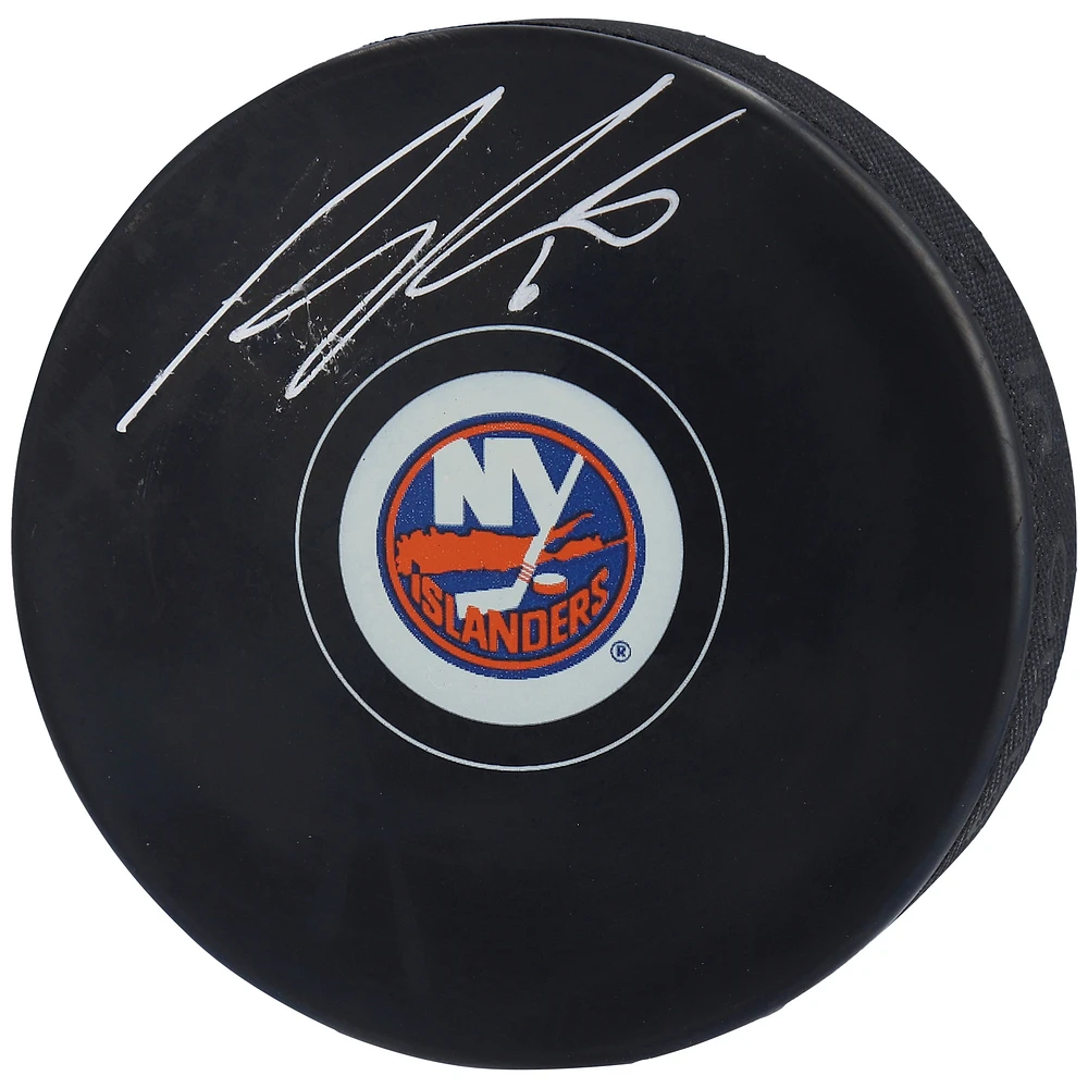 Ryan Pulock New York Islanders Autographed Hockey Puck