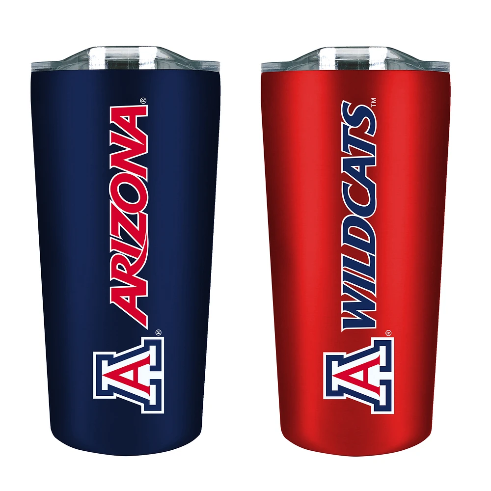 Arizona Wildcats 18oz. Soft Touch Tumbler Two-Piece Set