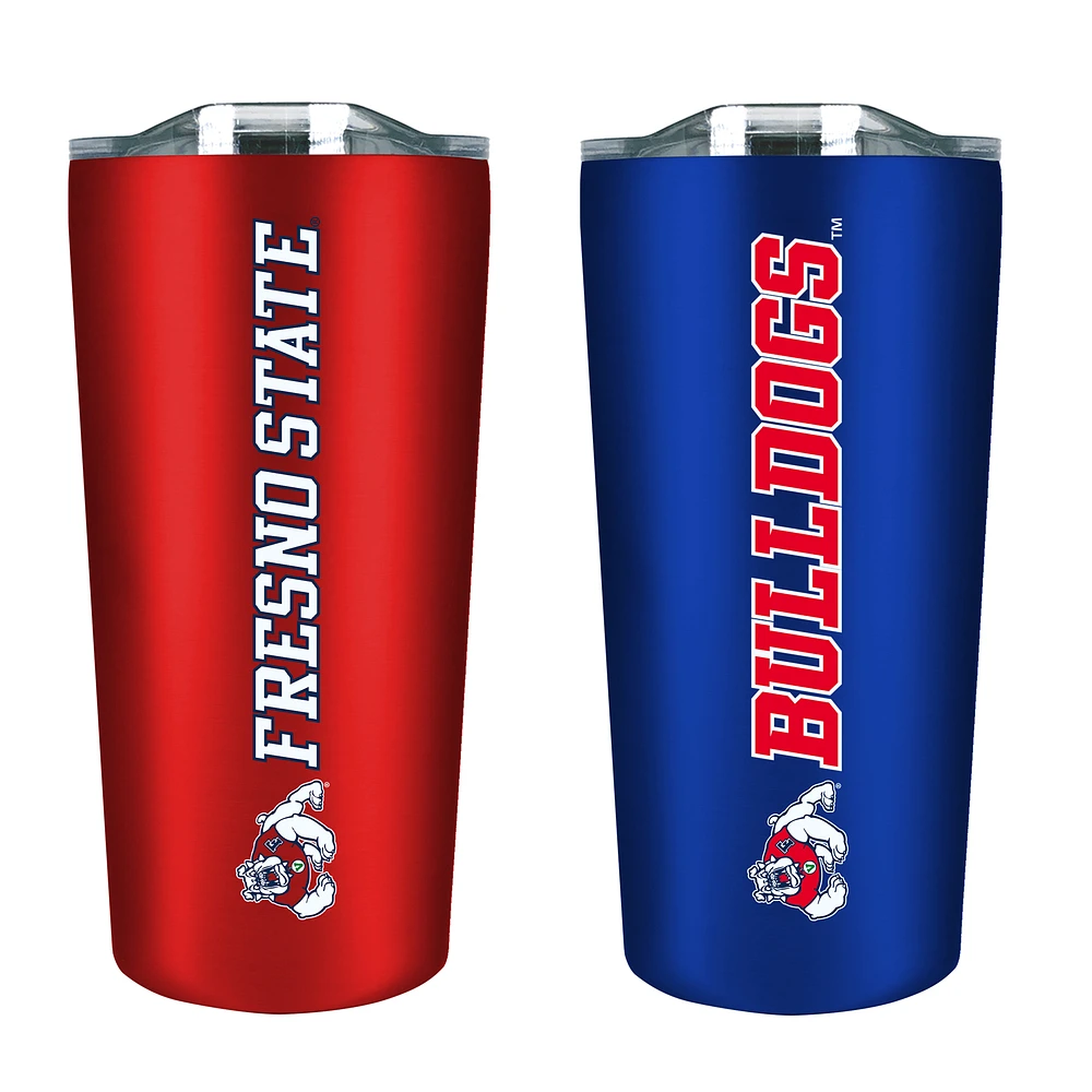 Fresno State Bulldogs 18oz. Soft Touch Tumbler Two-Piece Set