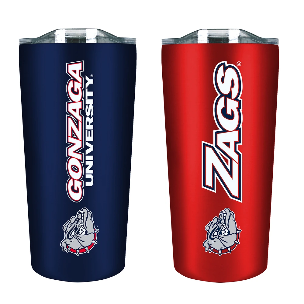 Gonzaga Bulldogs 18oz. Soft Touch Tumbler Two-Piece Set