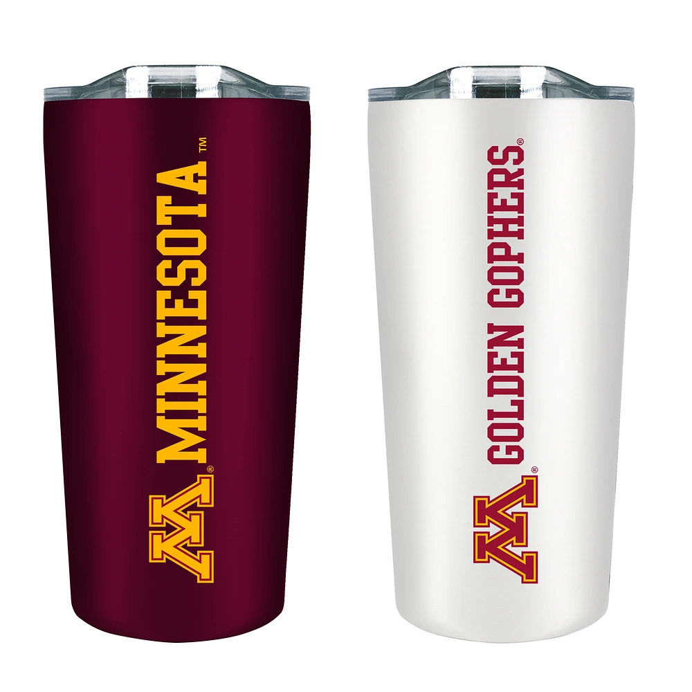 Minnesota Golden Gophers 18oz. Soft Touch Tumbler Two-Piece Set