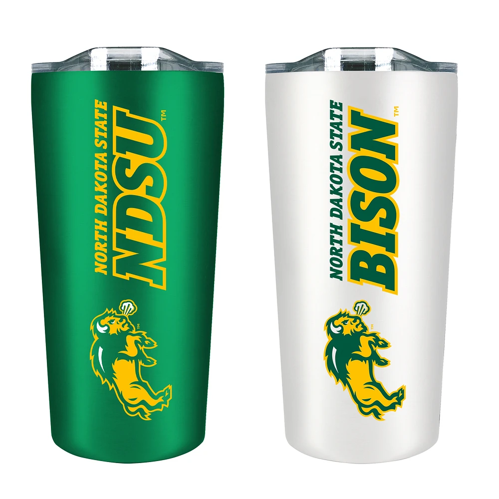 NDSU Bison 18oz. Soft Touch Tumbler Two-Piece Set