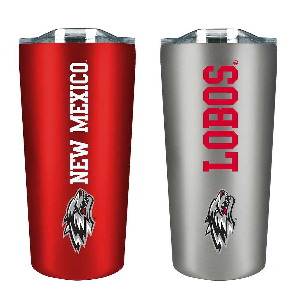 New Mexico Lobos 18oz. Soft Touch Tumbler Two-Piece Set