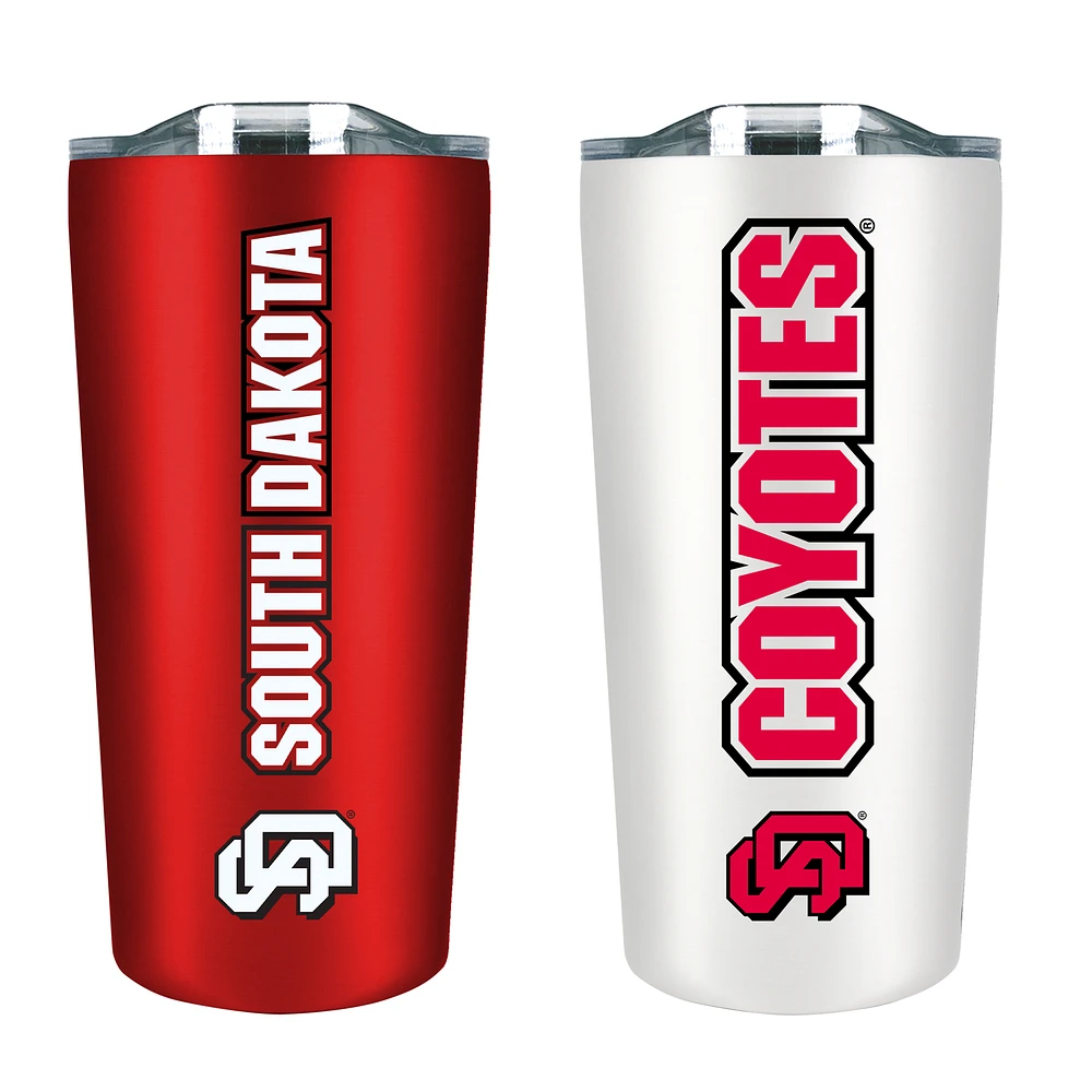 South Dakota Coyotes 18oz. Soft Touch Tumbler Two-Piece Set