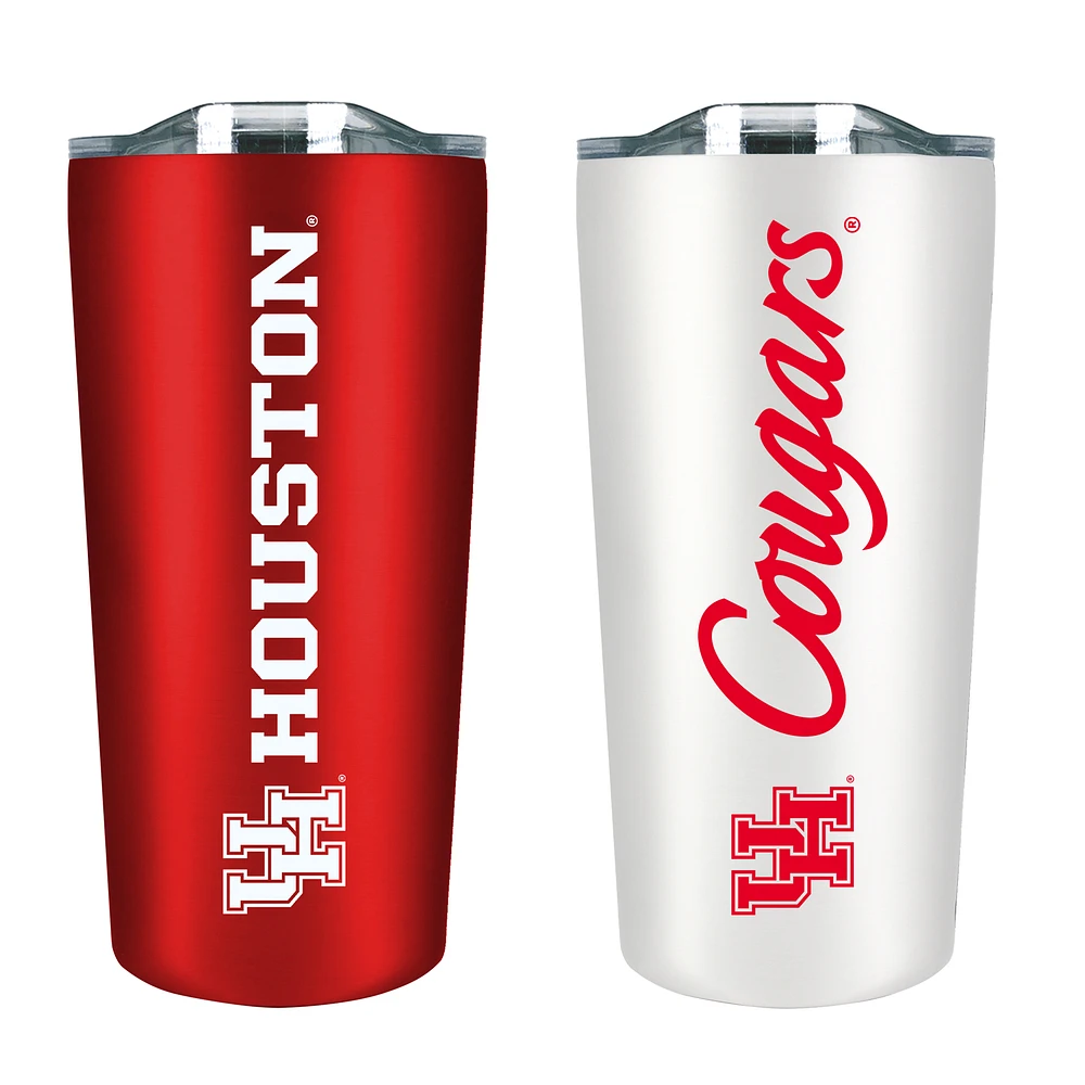 Houston Cougars 18oz. Soft Touch Tumbler Two-Piece Set