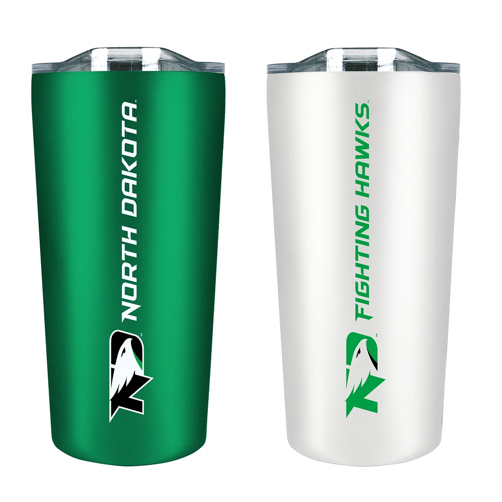 North Dakota 18oz. Soft Touch Tumbler Two-Piece Set